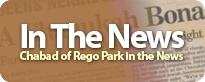 Chabad of Rego Park in the News 